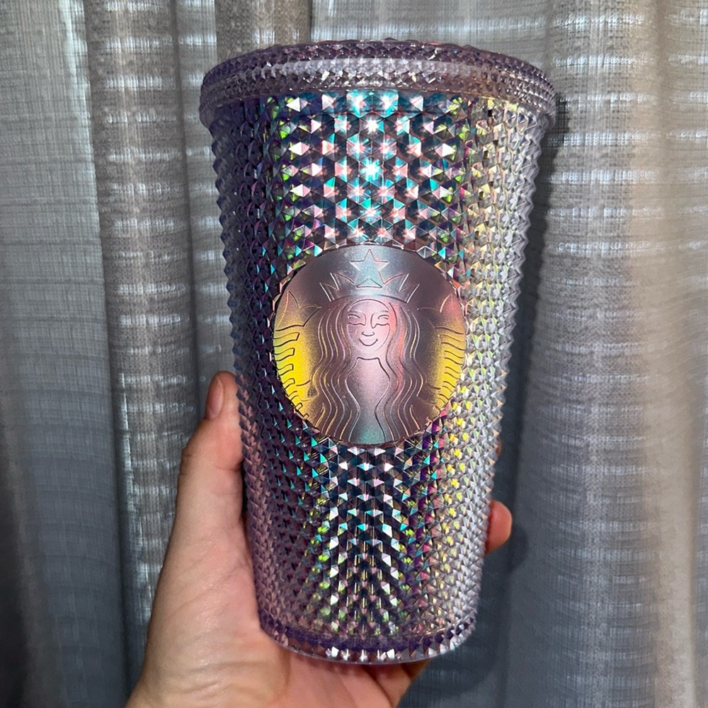 Starbucks Summer 2023 Studded Unicorn Iridescent Bling Grande Cold Cup